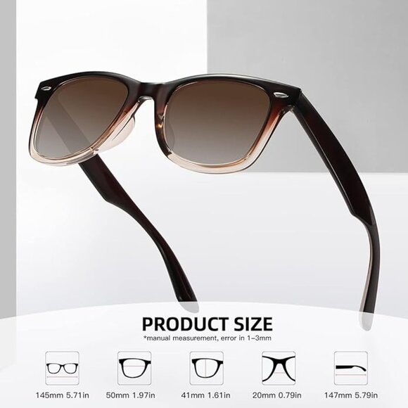 Woman's brown sunglasses - Picture 6 of 6